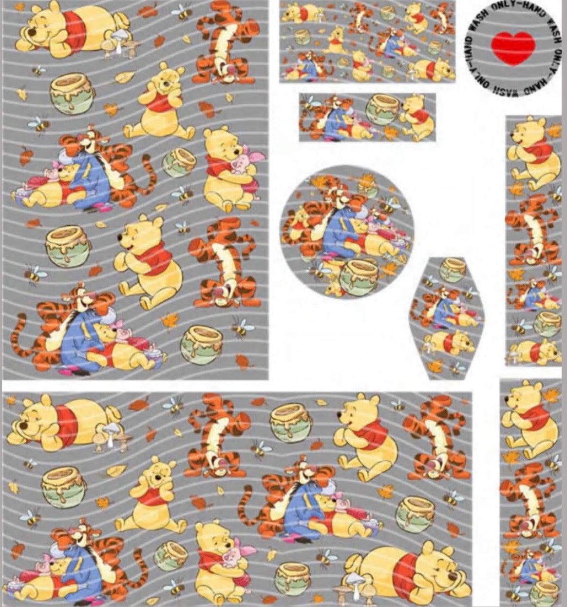 Premium 8-in-1 UVDTF Wraps | Multi Design Transfer Pack | Ready to Apply | Design 52