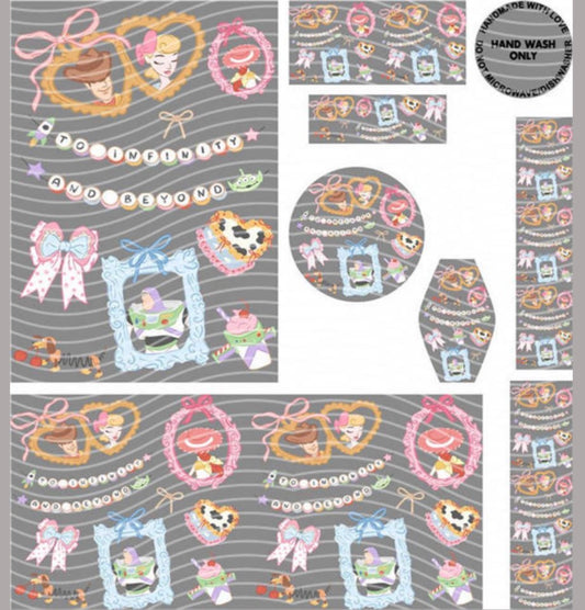 Premium 8-in-1 UVDTF Wraps | Multi Design Transfer Pack | Ready to Apply | Design 30