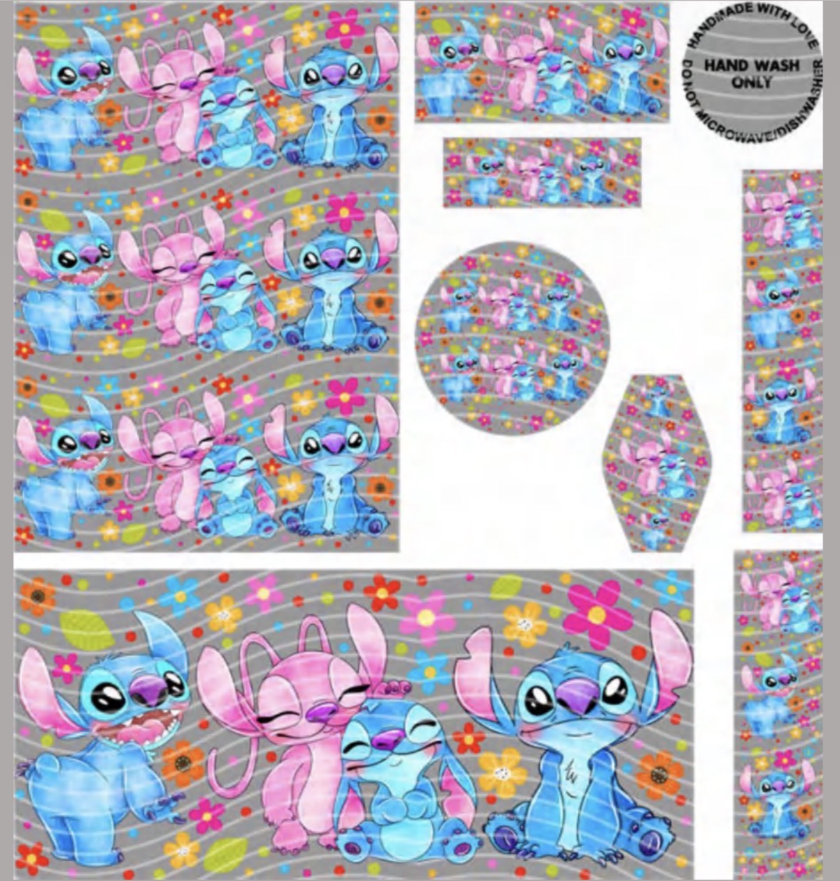 Premium 8-in-1 UVDTF Wraps | Multi Design Transfer Pack | Ready to Apply | Design 3