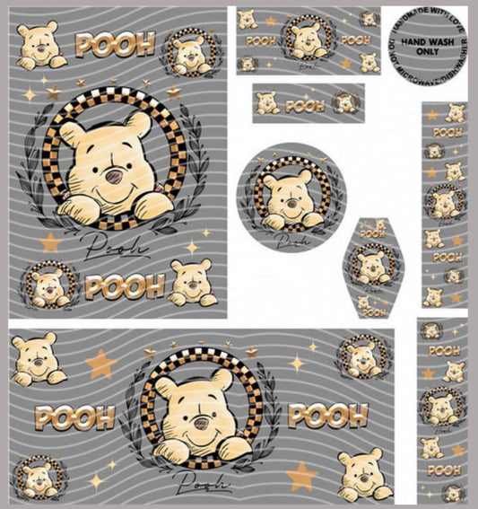 Premium 8-in-1 UVDTF Wraps | Multi Design Transfer Pack | Ready to Apply | Design 34