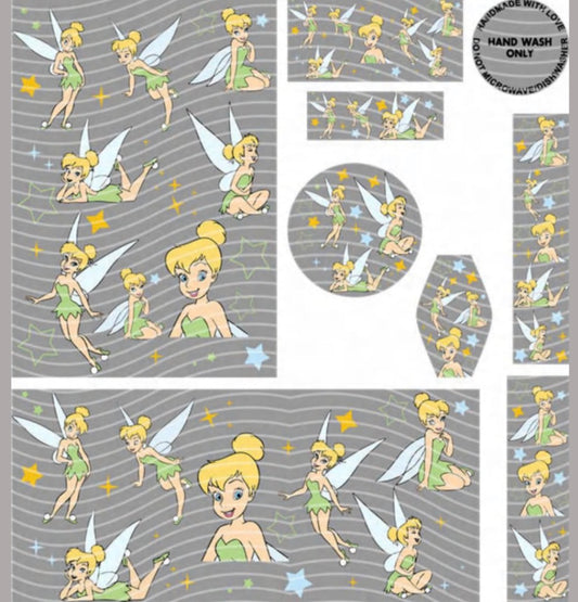 Premium 8-in-1 UVDTF Wraps | Multi Design Transfer Pack | Ready to Apply | Design 6