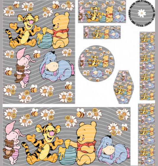 Premium 8-in-1 UVDTF Wraps | Multi Design Transfer Pack | Ready to Apply | Design 17
