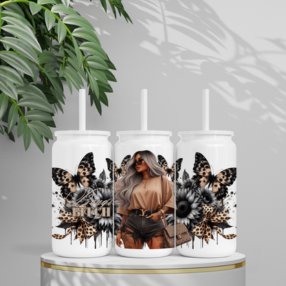 16oz Stainless Steel Tumbler | Insulated Drinkware | Bougie B