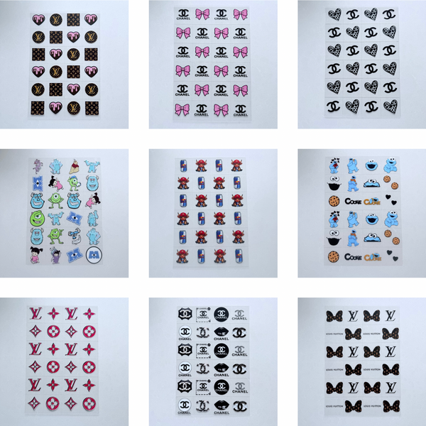 Premium A5 Kiss Cut UVDTF Wraps | A5 Transfer Sheet | Ready to Apply