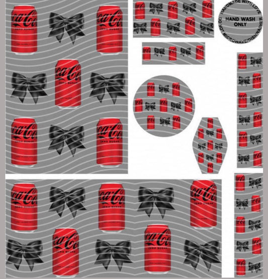 Premium 8-in-1 UVDTF Wraps | Multi Design Transfer Pack | Ready to Apply | Design 31