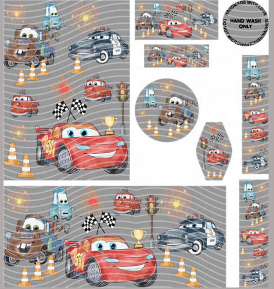 Premium 8-in-1 UVDTF Wraps | Multi Design Transfer Pack | Ready to Apply | Design 14