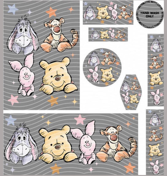 Premium 8-in-1 UVDTF Wraps | Multi Design Transfer Pack | Ready to Apply | Design 29