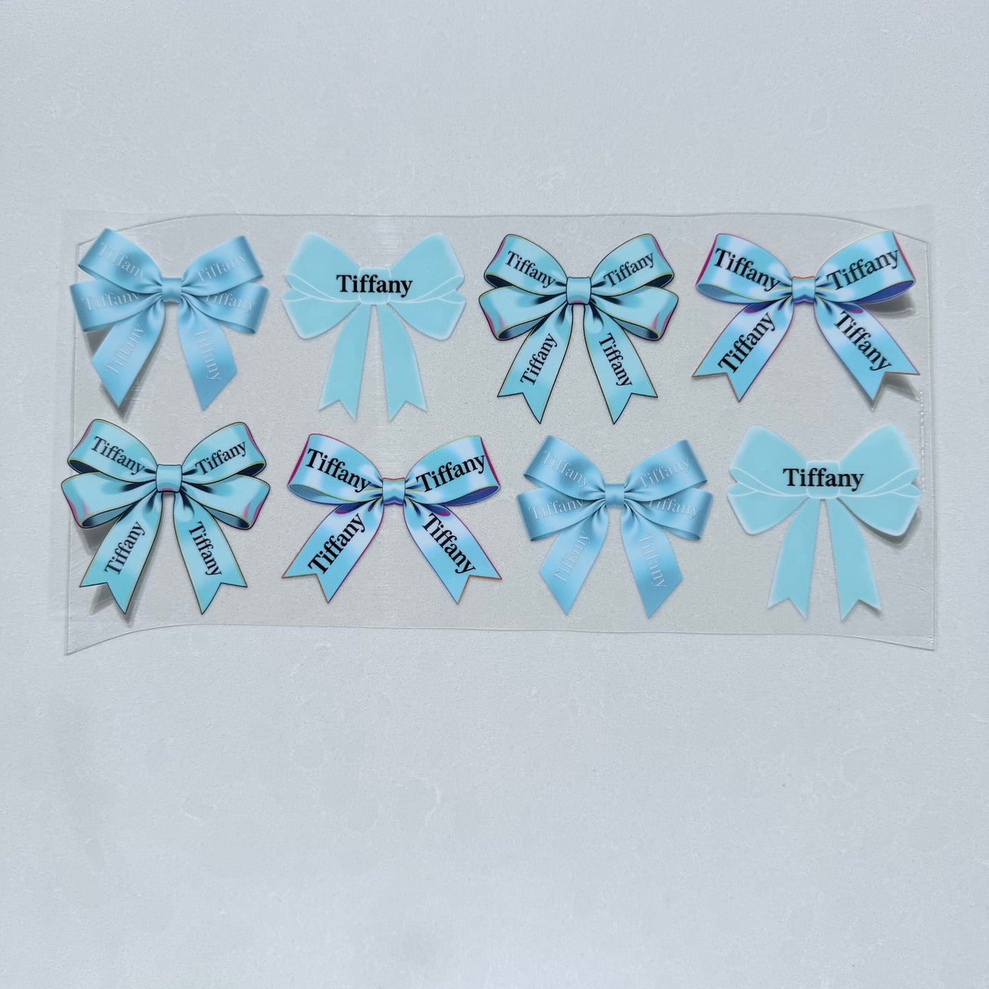 Single Sided UV DTF Wrap 16oz Tumbler Transfer (24cm x 11cm) Designer T&Co 2
