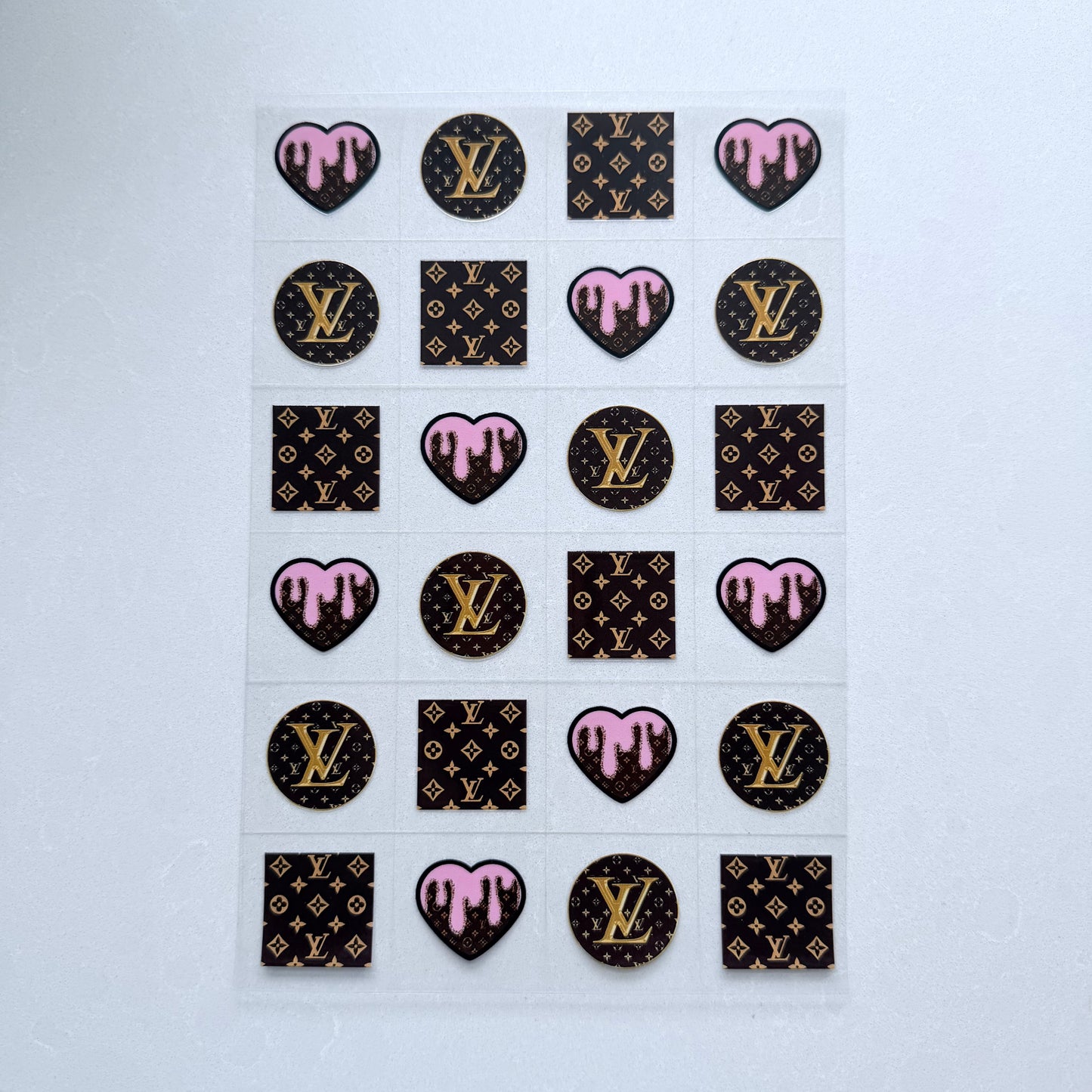 Premium A5 Kiss Cut UVDTF Wraps | A5 Transfer Sheet | Ready to Apply | Designer 35