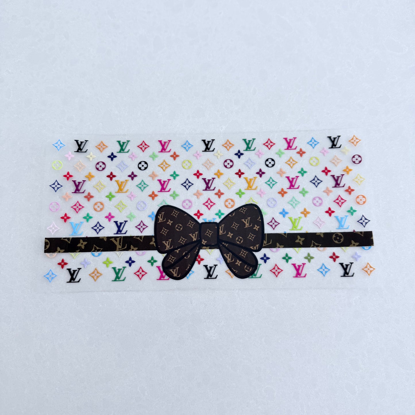 Double Sided UVDTF Wrap | 16oz Tumbler Transfer | 24cm x 11cm | Designer 51