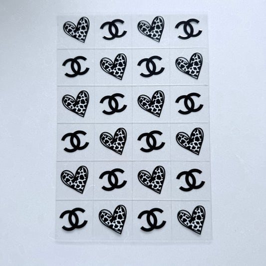 Premium A5 Kiss Cut UVDTF Wraps | A5 Transfer Sheet | Ready to Apply | Designer 16