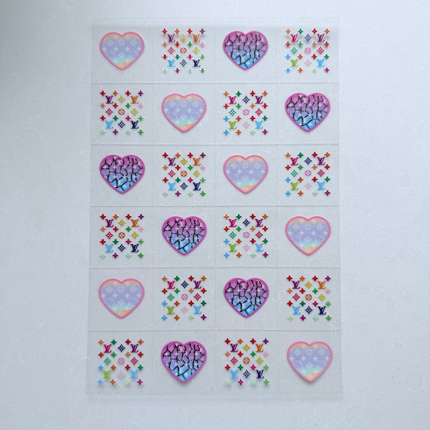 Premium A5 Kiss Cut UVDTF Wraps | A5 Transfer Sheet | Ready to Apply | Designer 37
