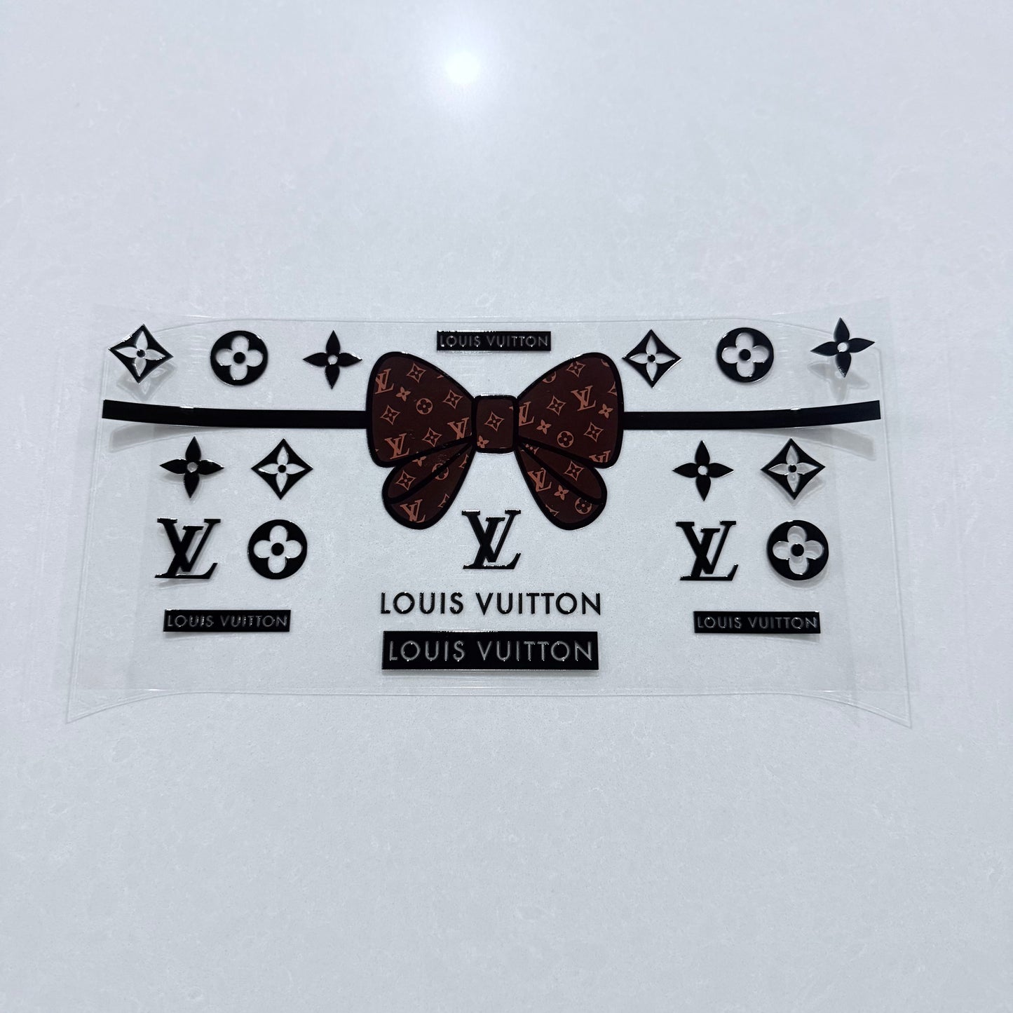 Double Sided UVDTF Wrap | 16oz Tumbler Transfer | 24cm x 11cm | Designer 32