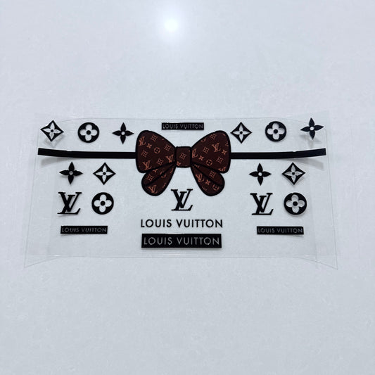 Double Sided UVDTF Wrap | 16oz Tumbler Transfer | 24cm x 11cm | Designer 32