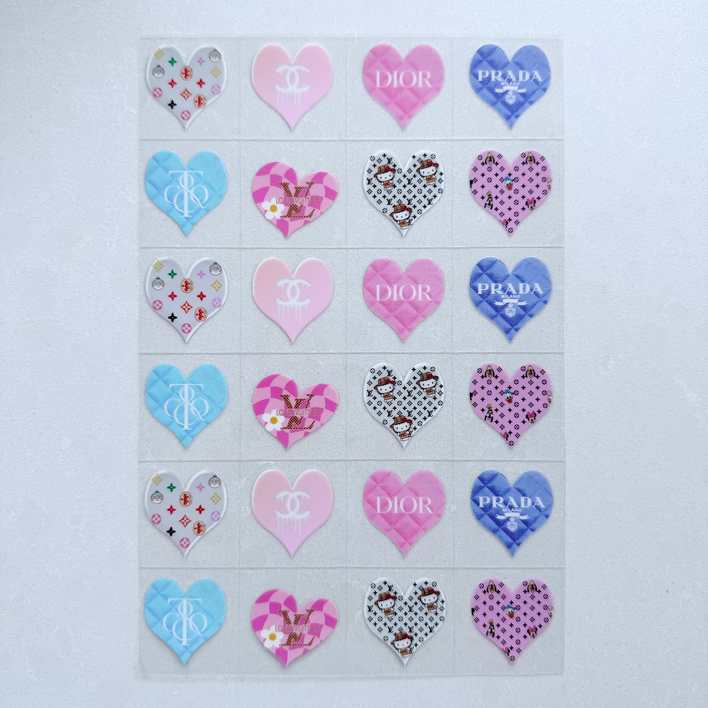 Premium A5 Kiss Cut UVDTF Wraps | A5 Transfer Sheet | Ready to Apply | Designer 9