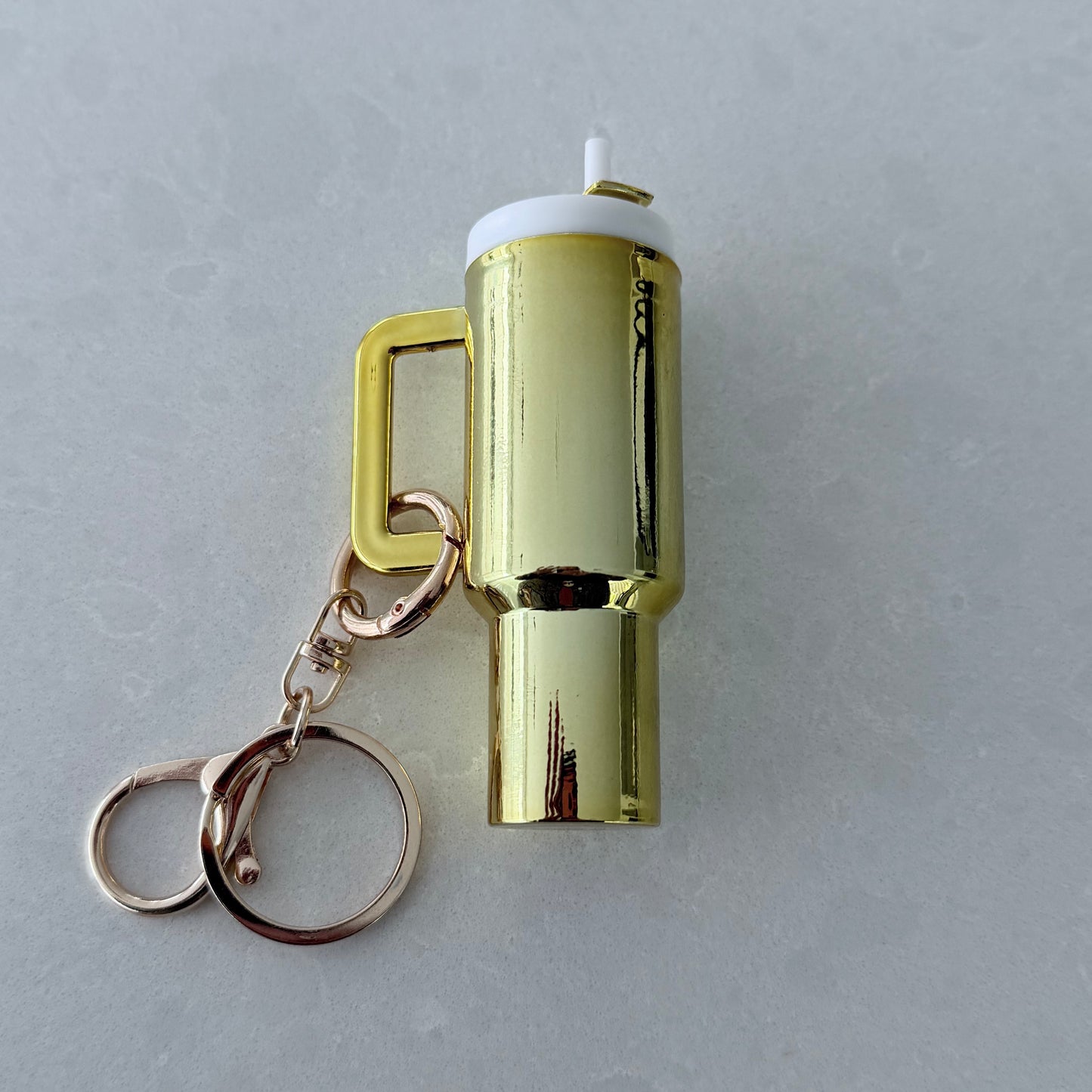Mini Holographic Keychain Tumbler Blanks – Perfect for UV DTF Wraps & Custom Crafting