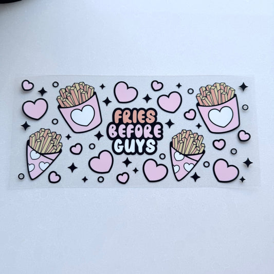 Double Sided UVDTF Wrap | 16oz Tumbler Transfer | 24cm x 11cm | Cutesy 12