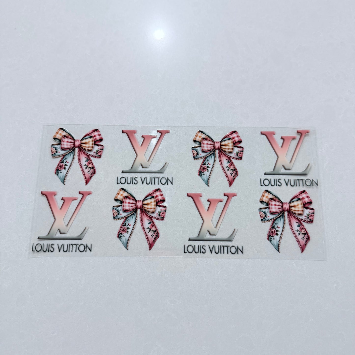 Double Sided UVDTF Wrap | 16oz Tumbler Transfer | 24cm x 11cm | Designer 22