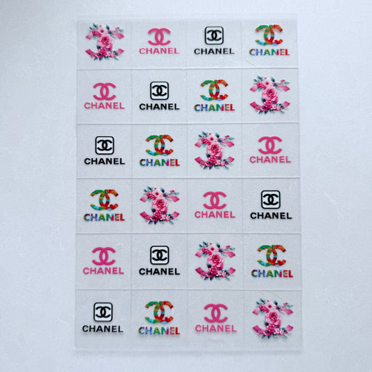Premium A5 Kiss Cut UVDTF Wraps | A5 Transfer Sheet | Ready to Apply | Designer 13