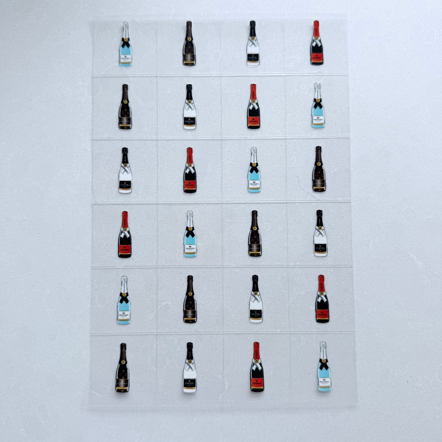 Premium A5 Kiss Cut UVDTF Wraps | A5 Transfer Sheet | Ready to Apply | Designer 1