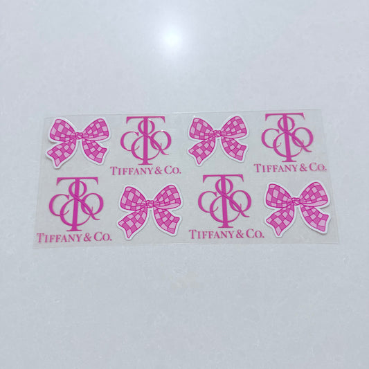 Double Sided UVDTF Wrap | 16oz Tumbler Transfer | 24cm x 11cm | Designer 2