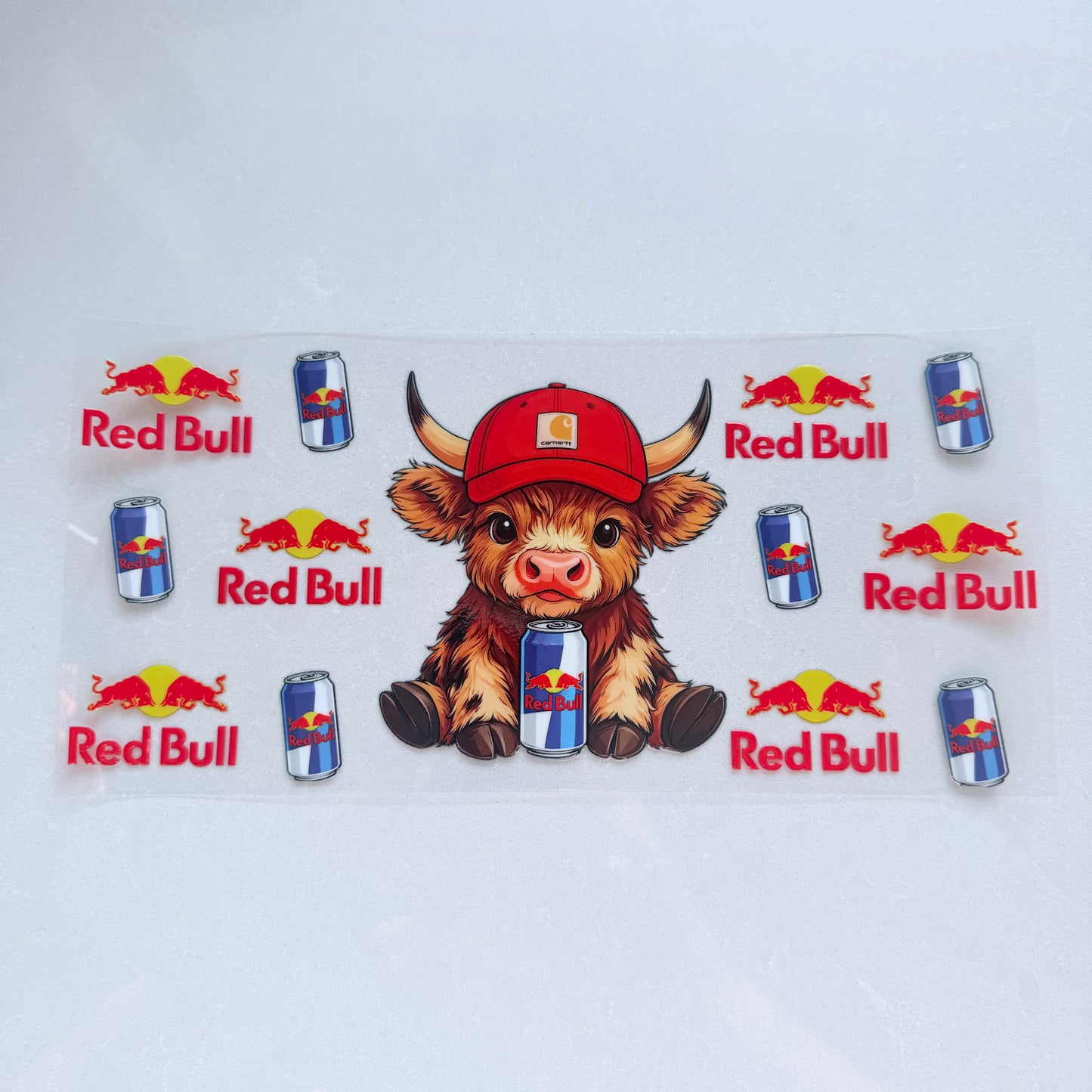 Double Sided UVDTF Wrap | 16oz Tumbler Transfer | 24cm x 11cm | Drinks | 31