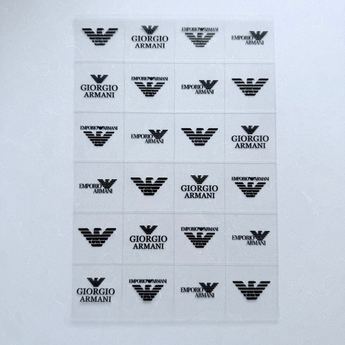 Premium A5 Kiss Cut UVDTF Wraps | A5 Transfer Sheet | Ready to Apply | Designer 2