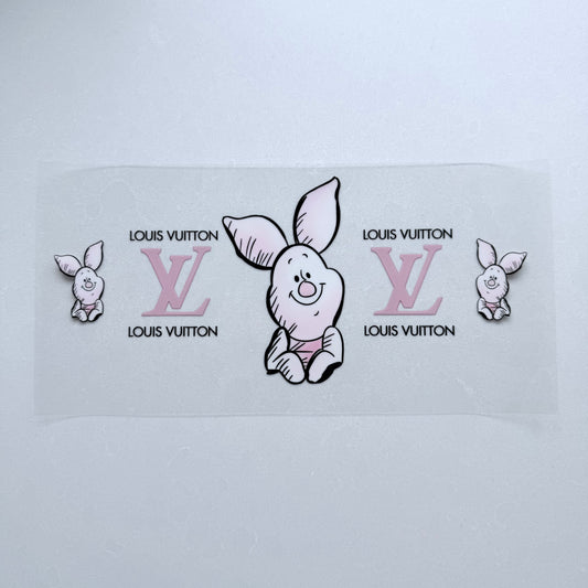 Double Sided UVDTF Wrap | 16oz Tumbler Transfer | 24cm x 11cm | Honey Bear & Friends | 69