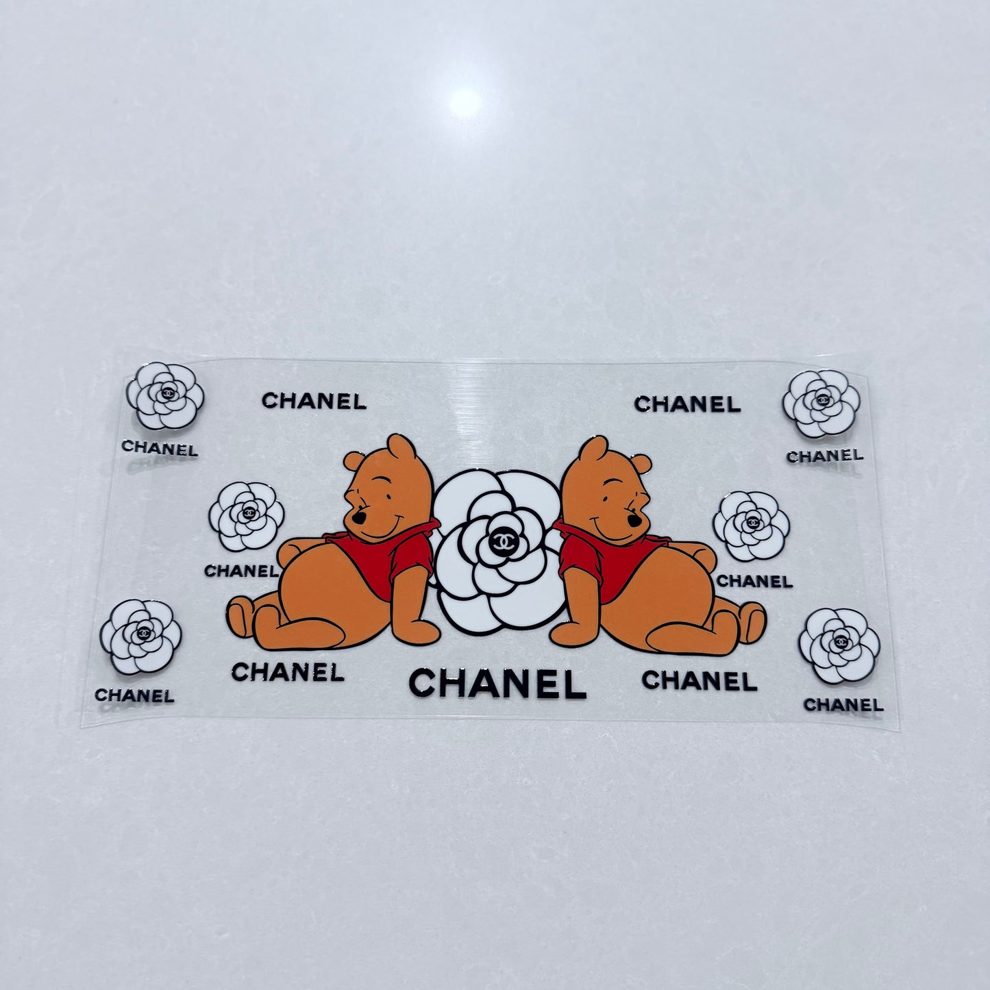 Double Sided UVDTF Wrap | 16oz Tumbler Transfer | 24cm x 11cm | Designer 25