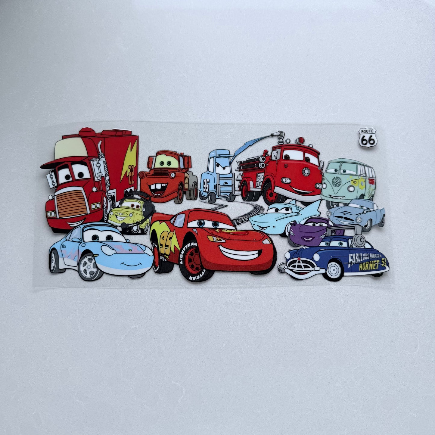 Double Sided UVDTF Wrap | 16oz Tumbler Transfer | 24cm x 11cm | characters 21
