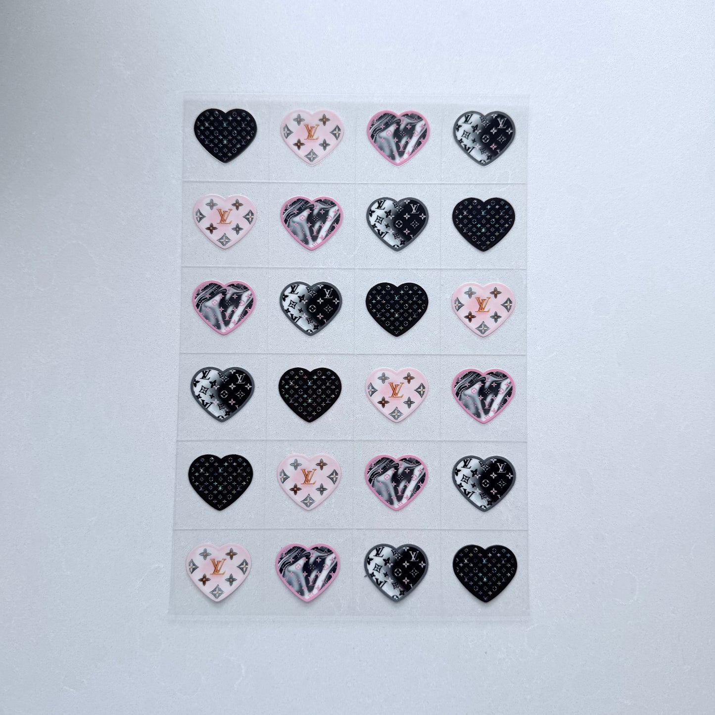 Premium A5 Kiss Cut UVDTF Wraps | A5 Transfer Sheet | Ready to Apply | Designer 38