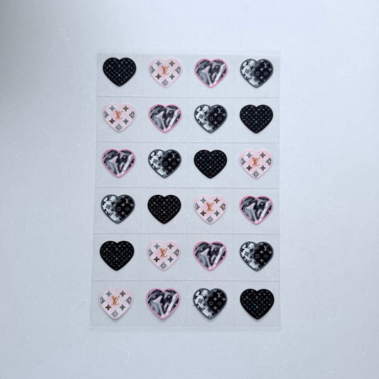 Premium A5 Kiss Cut UVDTF Wraps | A5 Transfer Sheet | Ready to Apply | Designer 38