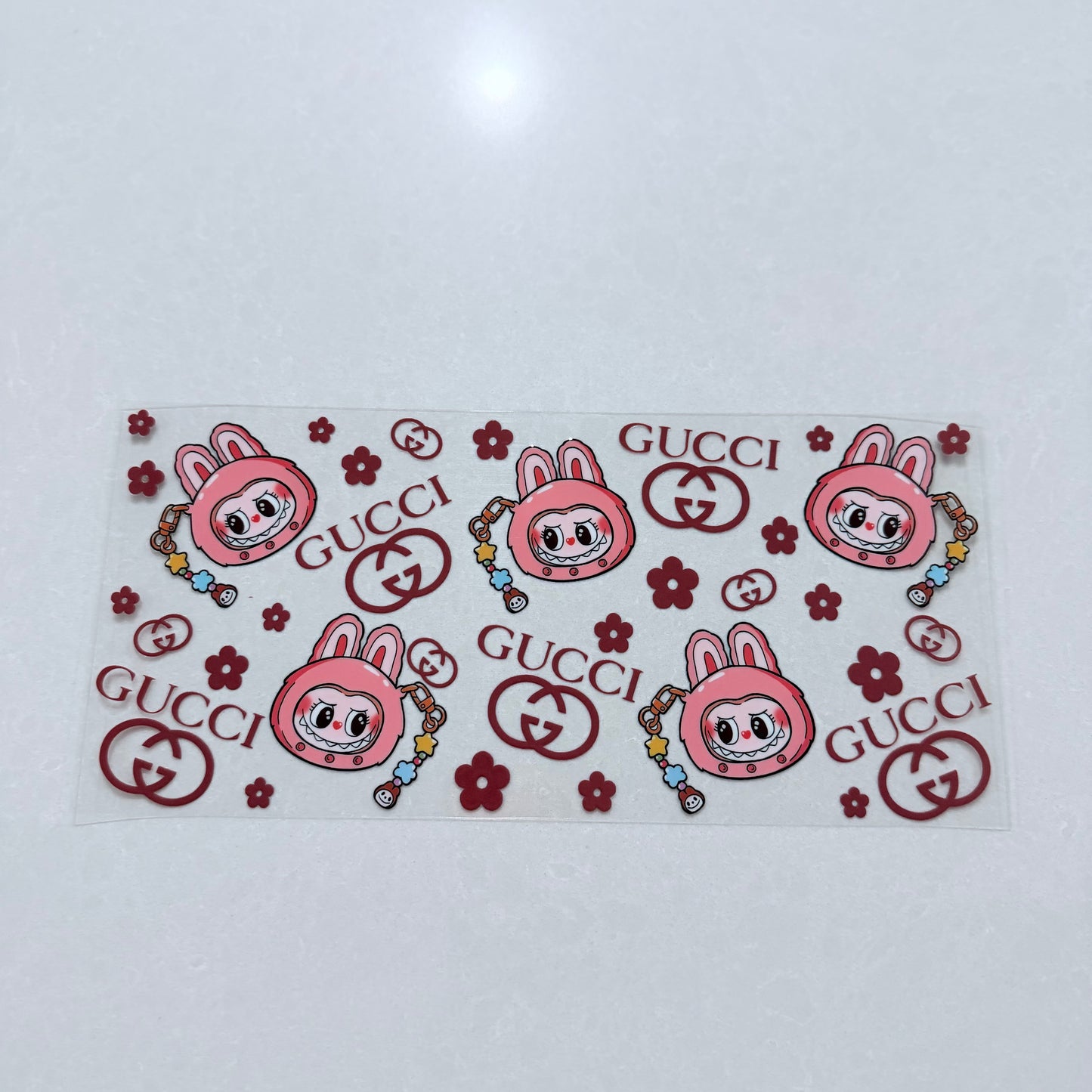 Double Sided UVDTF Wrap | 16oz Tumbler Transfer | 24cm x 11cm | Designer 20