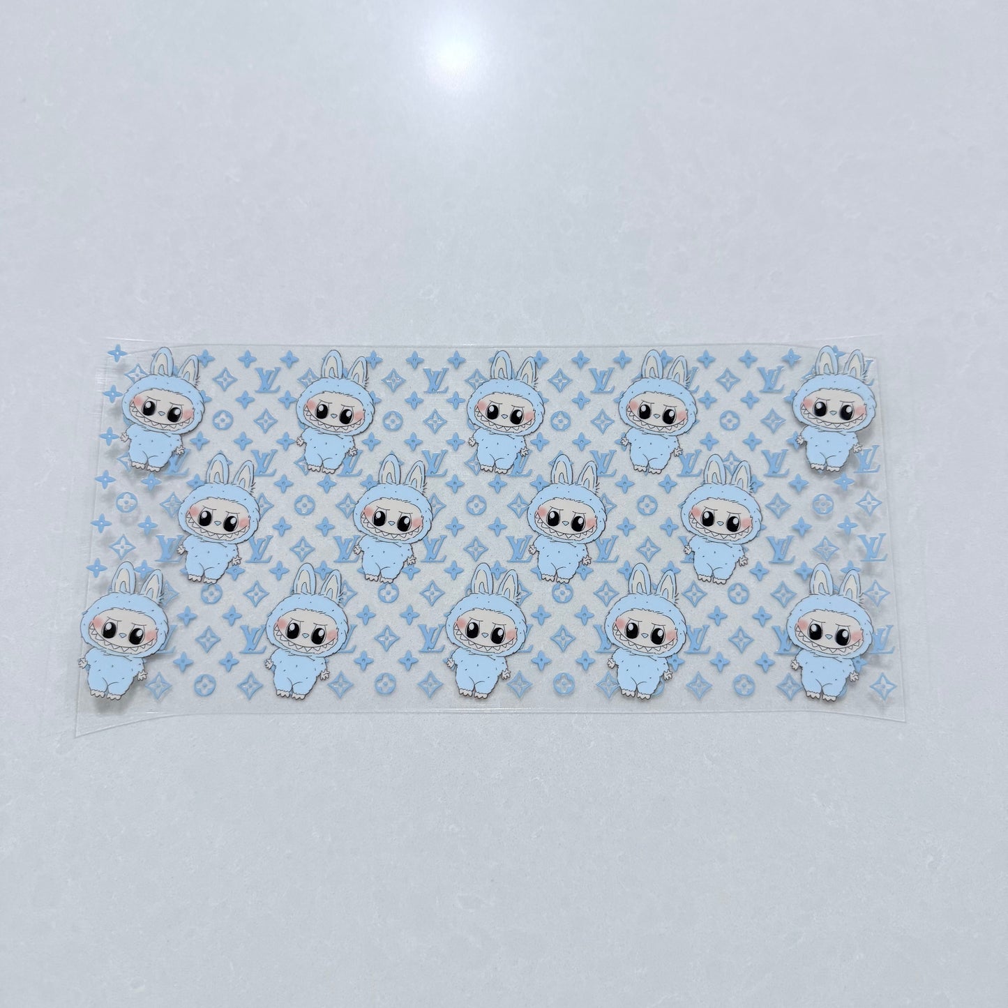 Double Sided UVDTF Wrap | 16oz Tumbler Transfer | 24cm x 11cm | Designer 35