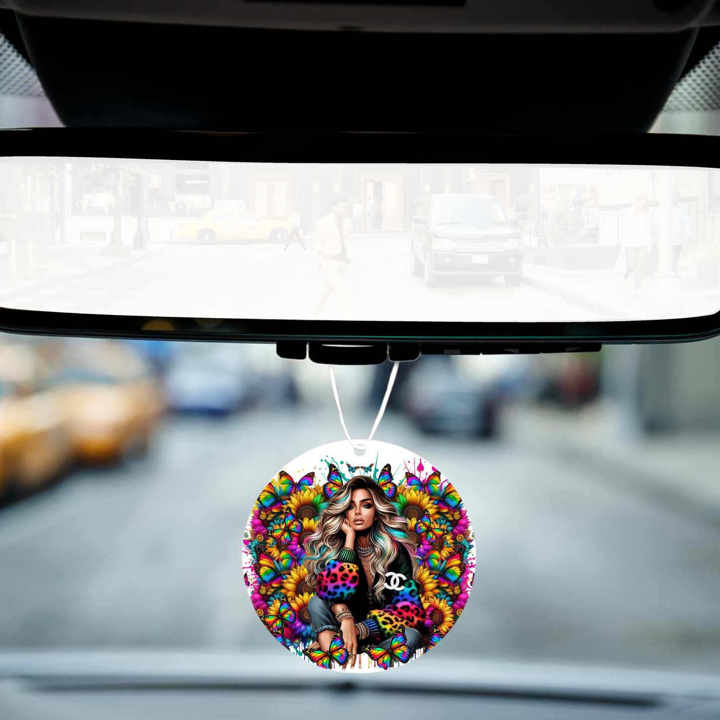 Handmade Car Freshie | Long Lasting Fragrance | Stylish Car Air Freshener | Design 13