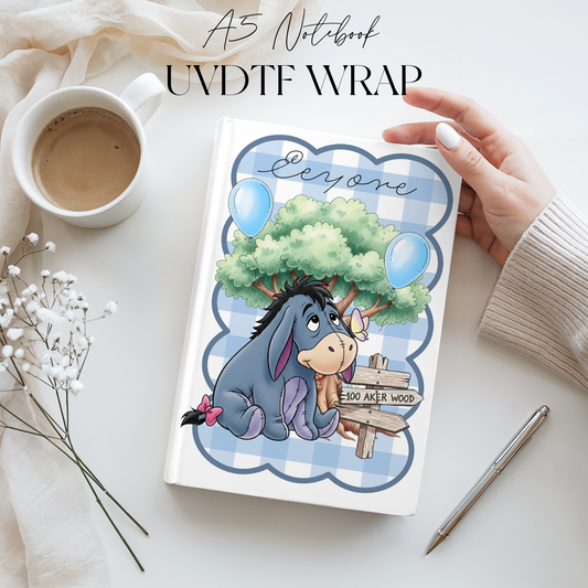 Premium A5 Notebook UVDTF Wraps | A5 Transfer | Design 26