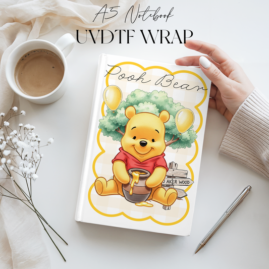 Premium A5 Notebook UVDTF Wraps | A5 Transfer | Design 20