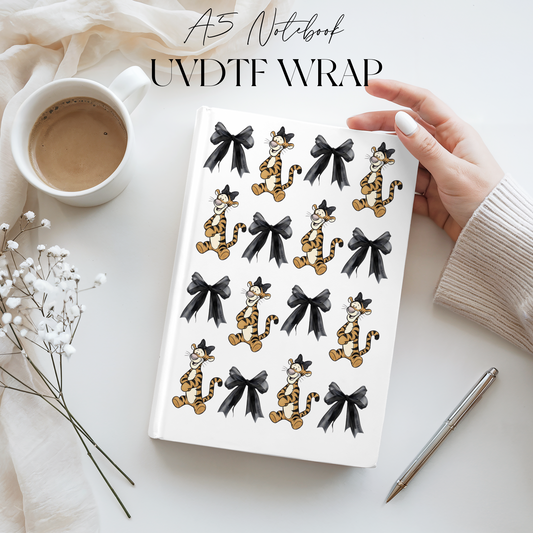 Premium A5 Notebook UVDTF Wraps | A5 Transfer | Design 13
