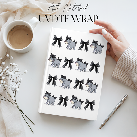 Premium A5 Notebook UVDTF Wraps | A5 Transfer | Design 12