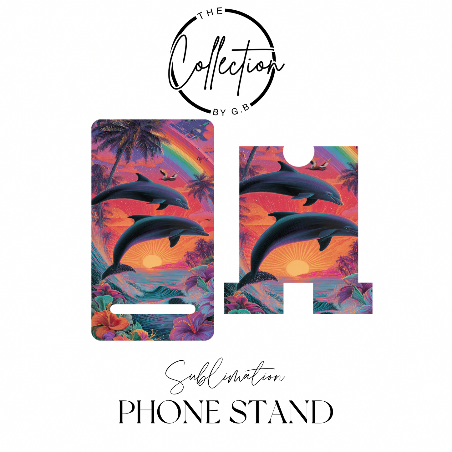 MDF Phone Stands | Sublimation Printed | Ready to Use | Design 65