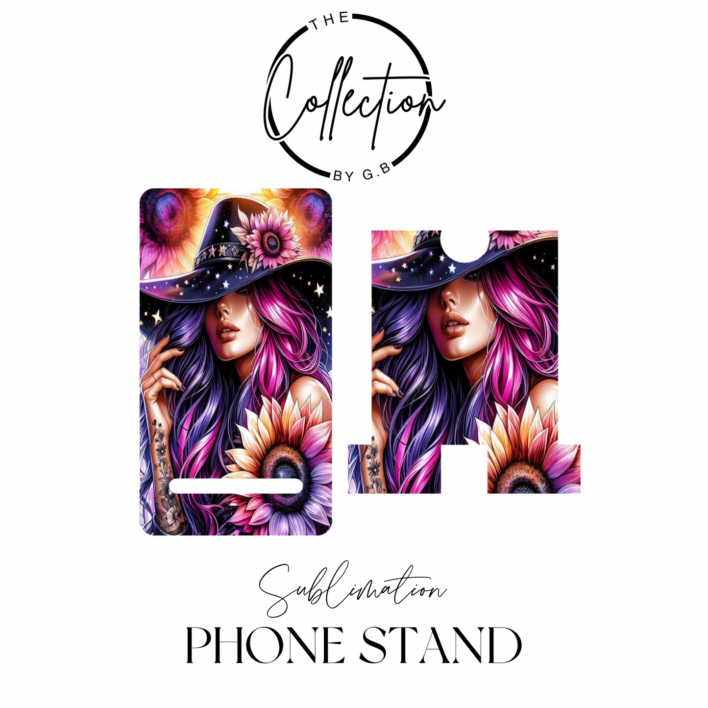MDF Phone Stands | Sublimation Printed | Ready to Use | Design 61