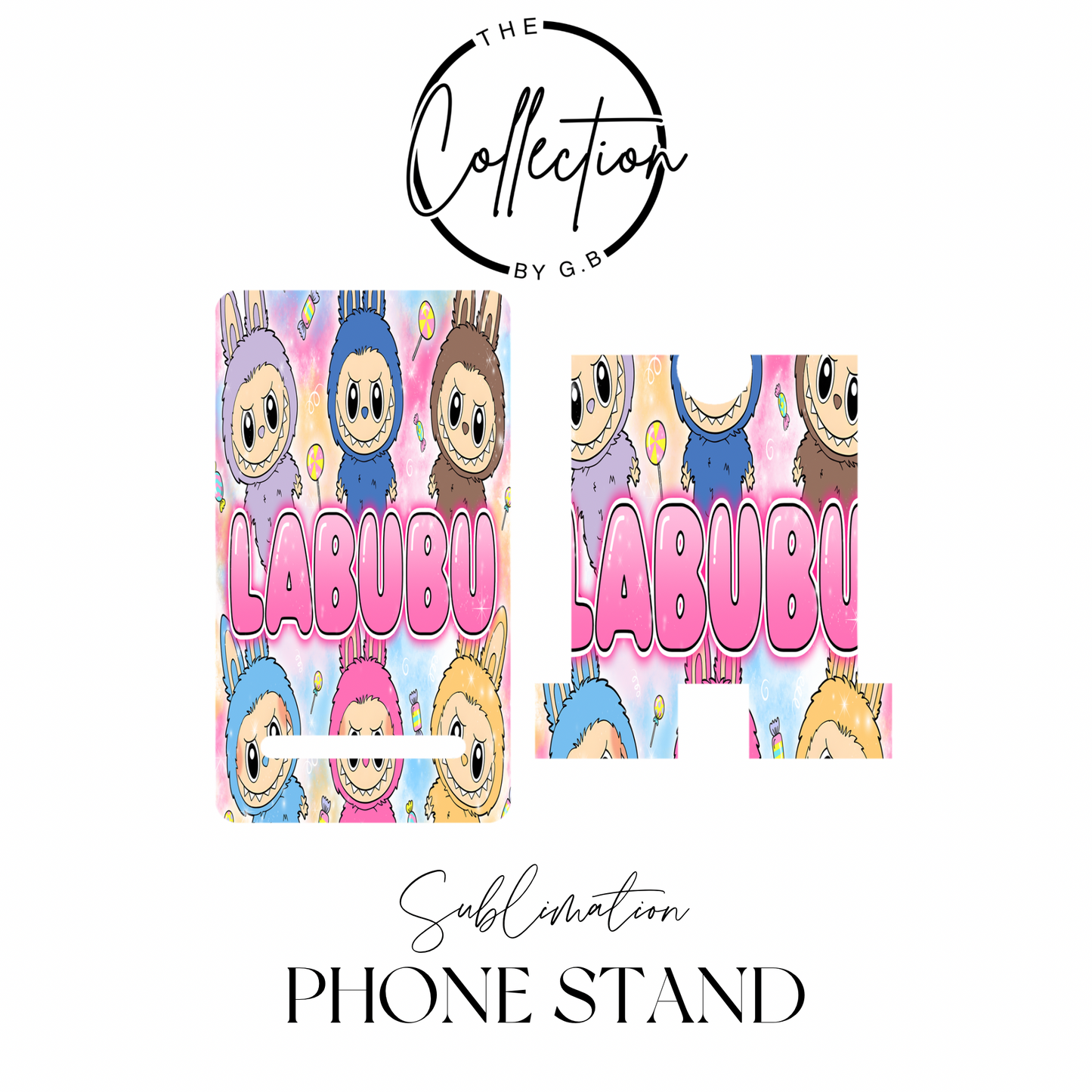 MDF Phone Stands | Sublimation Printed | Ready to Use | Design 58