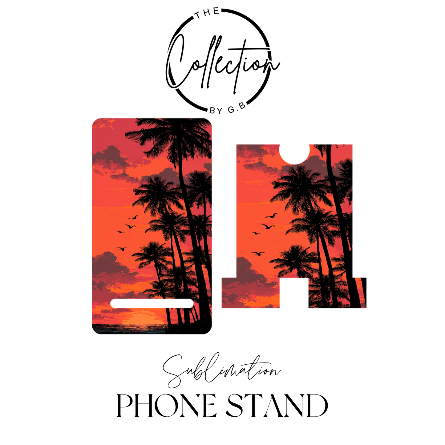MDF Phone Stands | Sublimation Printed | Ready to Use | Design 55