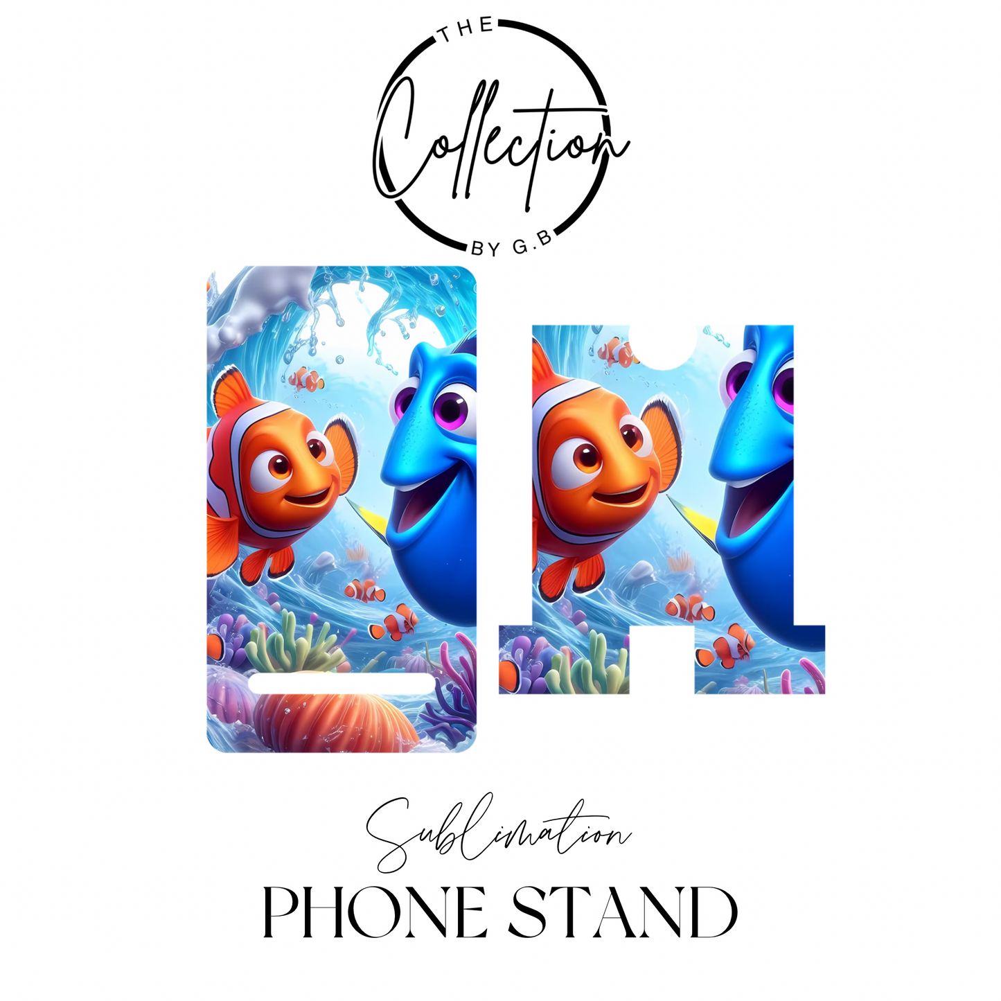 MDF Phone Stands | Sublimation Printed | Ready to Use | Design 49