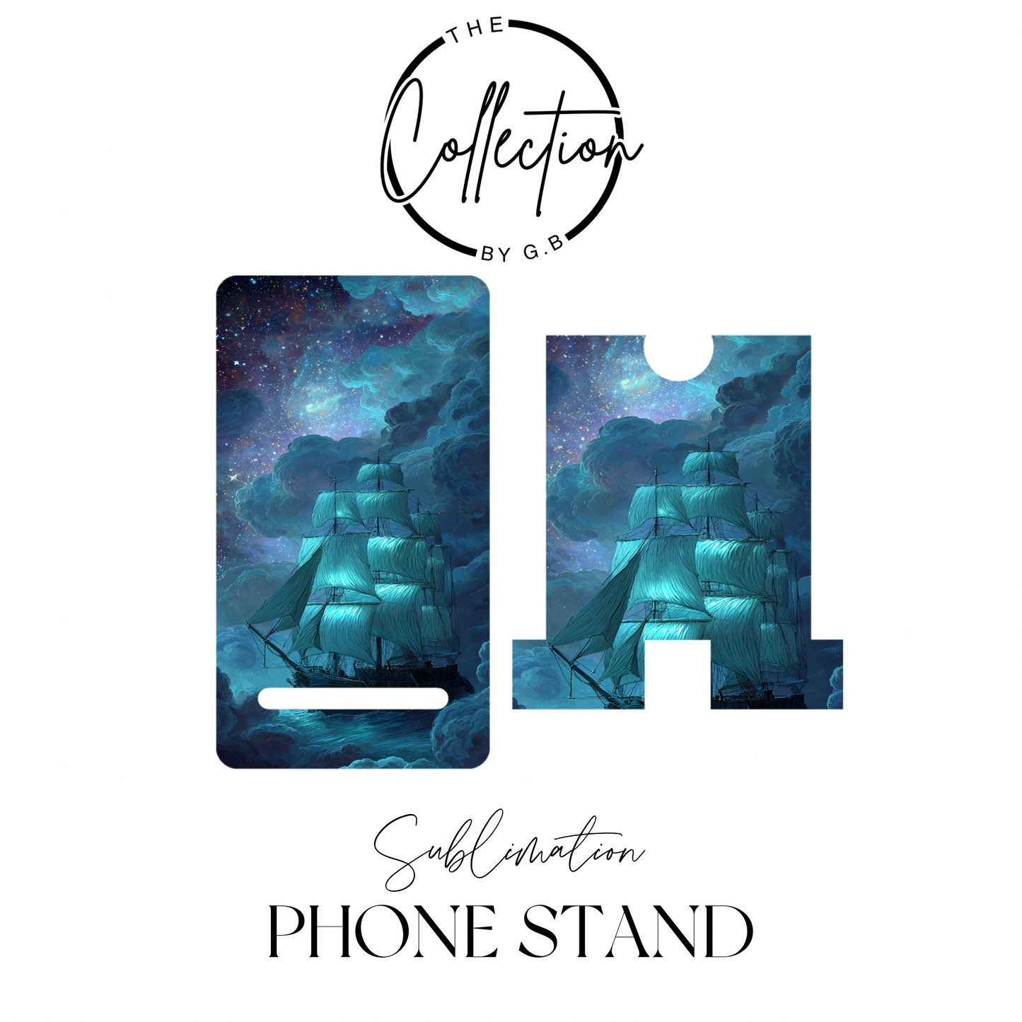 MDF Phone Stands | Sublimation Printed | Ready to Use | Design 48
