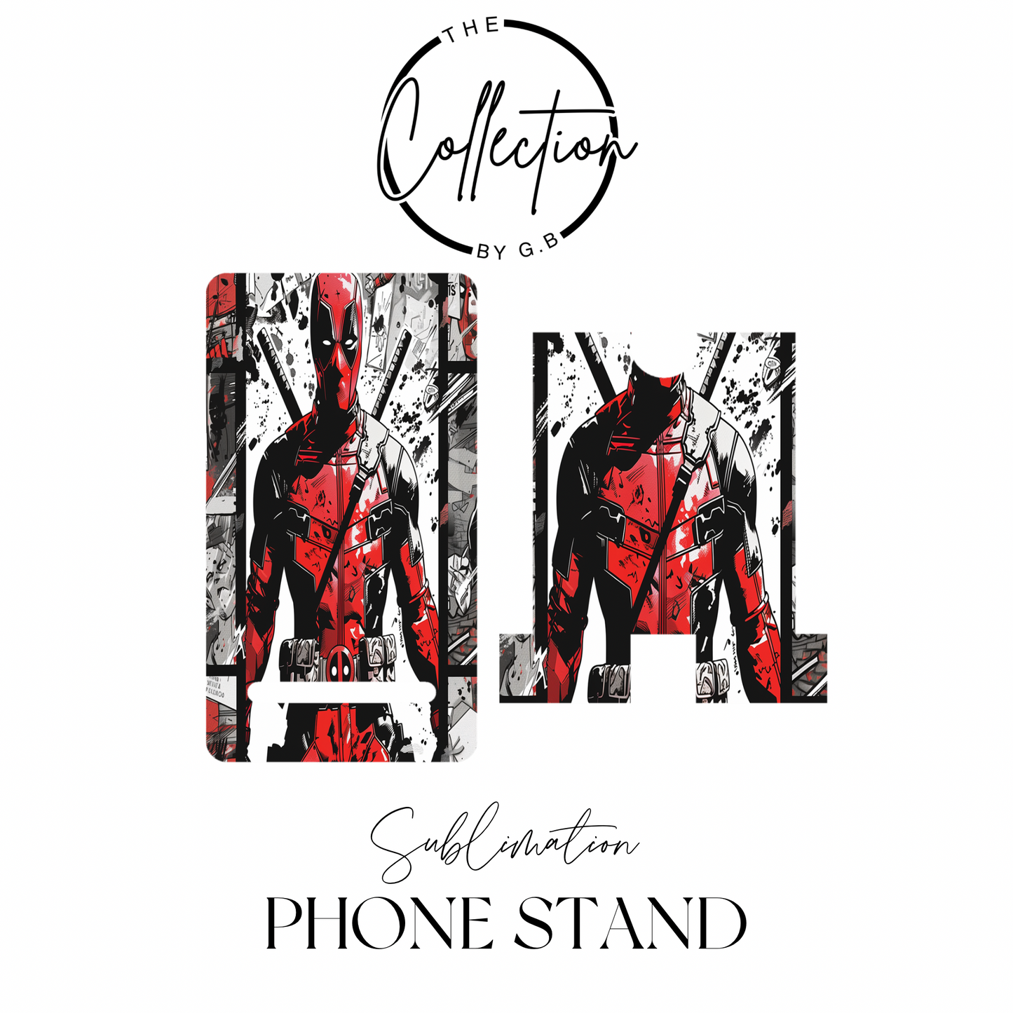 MDF Phone Stands | Sublimation Printed | Ready to Use | Design 39