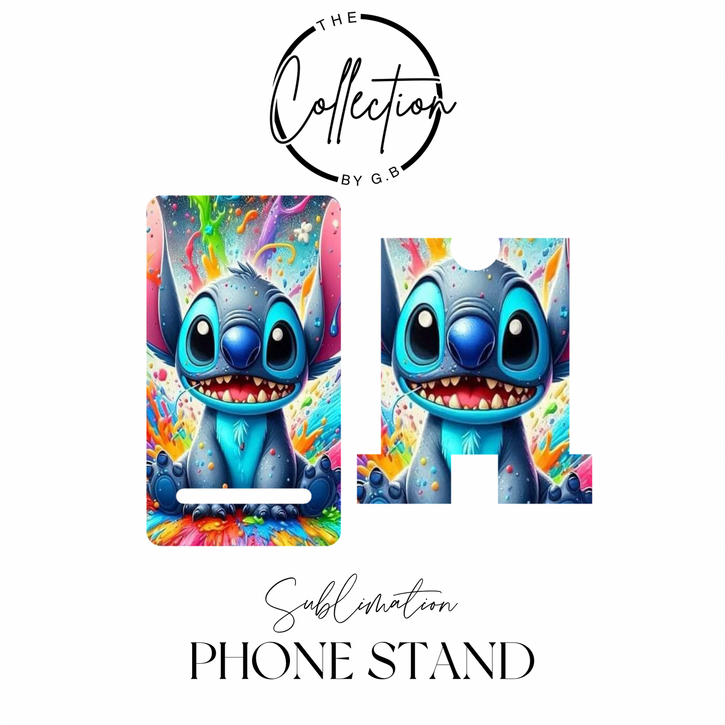 MDF Phone Stands | Sublimation Printed | Ready to Use | Design 31