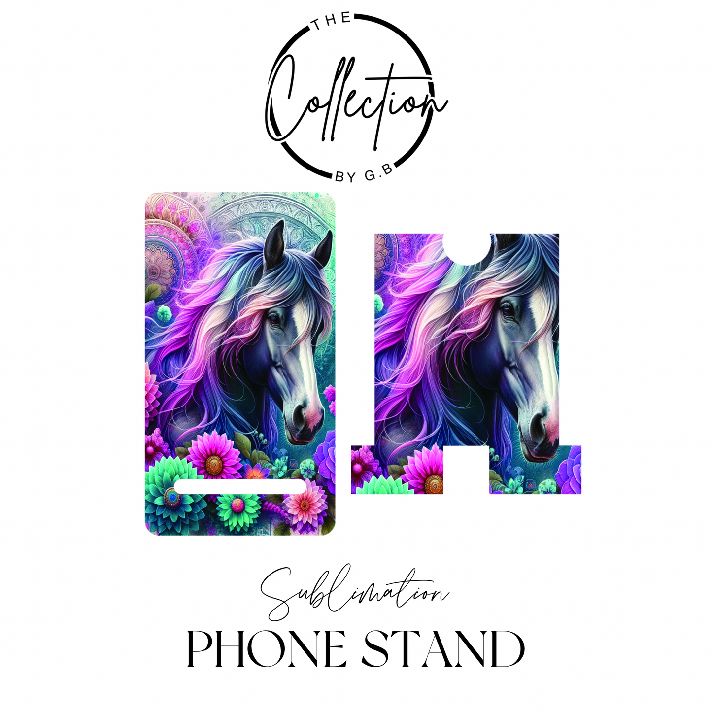 MDF Phone Stands | Sublimation Printed | Ready to Use | Design 30