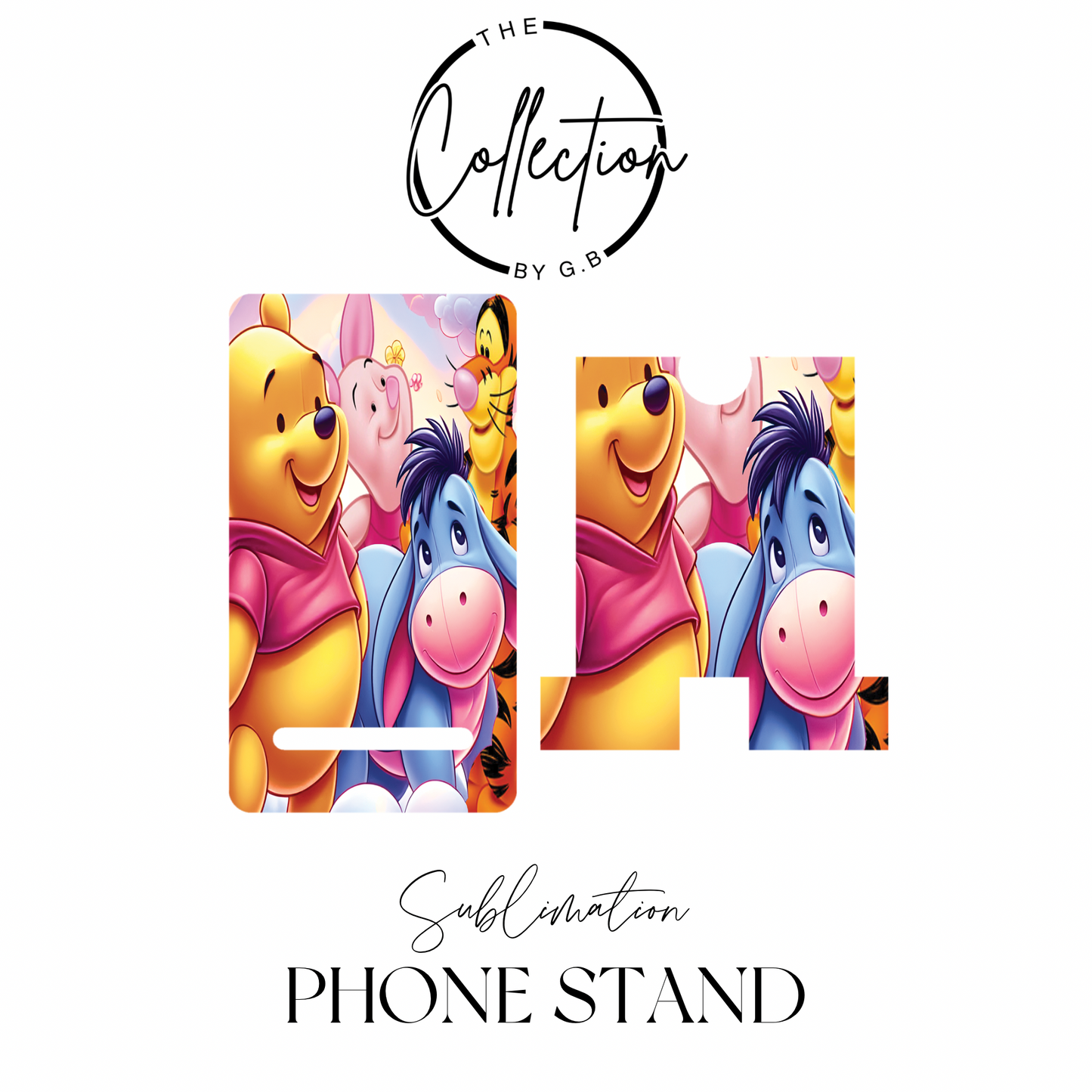 MDF Phone Stands | Sublimation Printed | Ready to Use | Design 18
