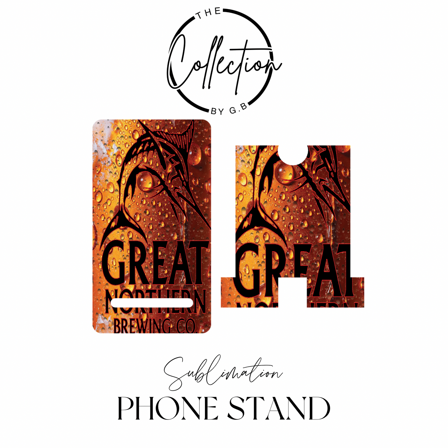 MDF Phone Stands | Sublimation Printed | Ready to Use | Design 16